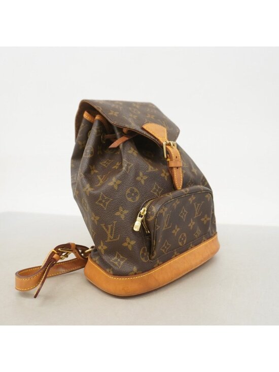 Louis Vuitton Backpack Monogram Montsouris MM Brown main image 8
